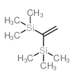 Silane,1,1'-ethenylidenebis[1,1,1-trimethyl- Structure