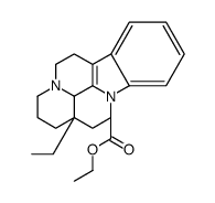 Ethyl 14,15-dihydroapovincaminate structure