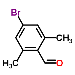 4-溴-2,6-二甲基苯甲醛结构式