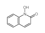 1-hydroxyquinolin-2-one结构式