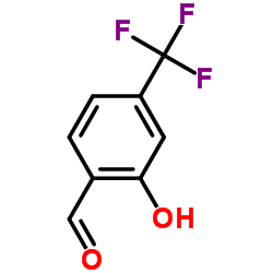 2-羟基-4-(三氟甲基)苯甲醛结构式