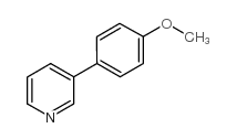 3-(4-Methoxyphenyl)pyridine Structure