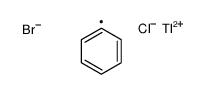 bromo-chloro-phenylthallane Structure
