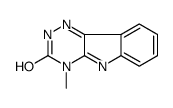 4-methyl-2H-[1,2,4]triazino[5,6-b]indol-3-one Structure