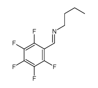 N-butyl-1-(2,3,4,5,6-pentafluorophenyl)methanimine结构式