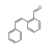 (Z)-1-formyl-2-(2-phenylethenyl)benzene结构式