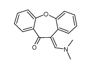 11-dimethylaminomethylene-11H-dibenzo[b,f]oxepin-10-one Structure