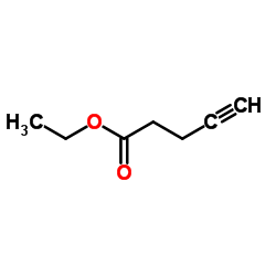 戊-4-炔酸乙酯结构式
