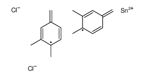 dichloro-bis[(3,4-dimethylphenyl)methyl]stannane结构式