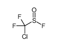 chloro(difluoro)methanesulfinyl fluoride Structure