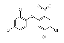 1,2-dichloro-4-(2,4-dichlorophenoxy)-5-nitrobenzene结构式