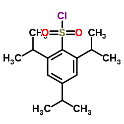 2,4,6-三异丙基苯磺酰氯结构式