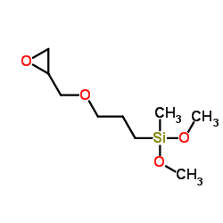 3-缩水甘油丙基(二甲氧基)甲基硅烷结构式