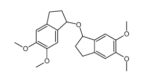 1-[(5,6-dimethoxy-2,3-dihydro-1H-inden-1-yl)oxy]-5,6-dimethoxy-2,3-dihydro-1H-indene Structure