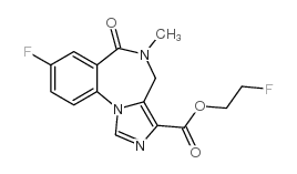 3'-(2-fluoroethyl)flumazenil structure
