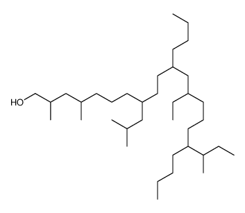 17-butan-2-yl-11-butyl-13-ethyl-2,4-dimethyl-8-(2-methylpropyl)henicosan-1-ol Structure