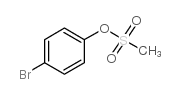 (O-METHANESULFONYL)-4-BROMOPHENOL Structure