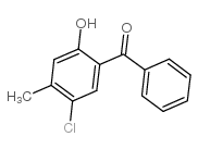 5-氯-2-羟基-4-甲基二苯甲酮结构式