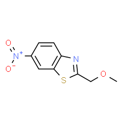 Benzothiazole, 2-(methoxymethyl)-6-nitro- (5CI)结构式