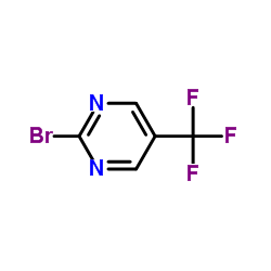 2-溴-5-三氟甲基嘧啶结构式