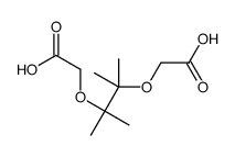 2-[3-(carboxymethoxy)-2,3-dimethylbutan-2-yl]oxyacetic acid结构式