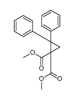 dimethyl 2,2-diphenylcyclopropane-1,1-dicarboxylate结构式
