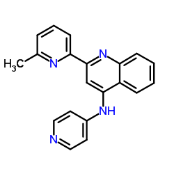 2-(6-Methyl-2-pyridinyl)-N-(4-pyridinyl)-4-quinolinamine Structure