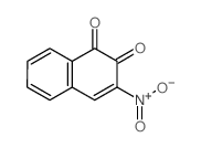 1,2-Naphthalenedione,3-nitro- structure