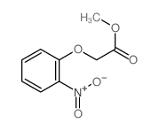 2-(2-硝基苯氧基)乙酸甲酯结构式
