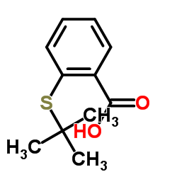 2-叔丁基磺酰基苯甲酸结构式