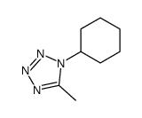 1-cyclohexyl-5-methyltetrazole结构式