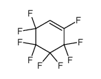 1H-nonafluorocyclohex-1-ene结构式