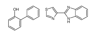 4-(1H-benzimidazol-2-yl)-1,3-thiazole,2-phenylphenol Structure