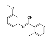 N-(3-methoxyphenyl)-2-methylbenzamide Structure