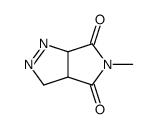 Pyrrolo[3,4-c]pyrazole-4,6(3H,5H)-dione,3a,6a-dihydro-5-methyl- (9CI)结构式