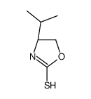 (4S)-(-)-4-ISOPROPYL-1,3-OXAZOLIDINE-2-THIONE Structure