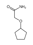 2-(环戊氧基)乙酰胺结构式