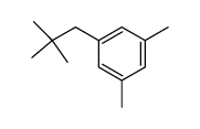 1-(2,2-Dimethylpropyl)-3,5-dimethylbenzene结构式