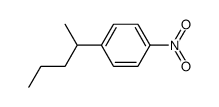 1-(1-methyl-butyl)-4-nitro-benzene结构式