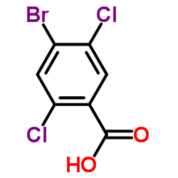 4-溴-2,5-二氯苯甲酸结构式