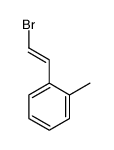 1-(2-bromoethenyl)-2-methylbenzene Structure