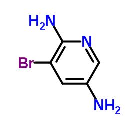 3-Bromo-2,6-pyridinediamine structure