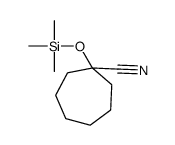 1-三甲基甲硅烷基氧基-1-环庚烷甲腈结构式