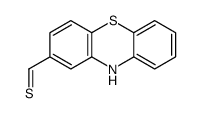 2-硫代甲基吩噻嗪结构式