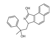 3-(2-hydroxy-2-phenylpropyl)-2,3-dihydrobenzo[g]isoindol-1-one Structure