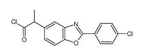 benoxaprofen chloride Structure