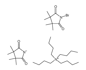 tetrabutylammonium tetramethylsuccinimide-N-bromotetramethylsuccinimide complex结构式