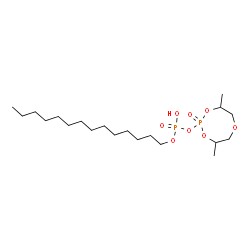tetradecyl oxybis(methylethylene) diphosphate Structure