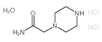 2-(piperazin-1-yl)acetamide dihydrochloride结构式