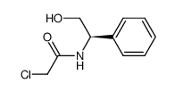 (R)-N-(2-hydroxy-1-phenylethyl)-2-chloroacetamide结构式